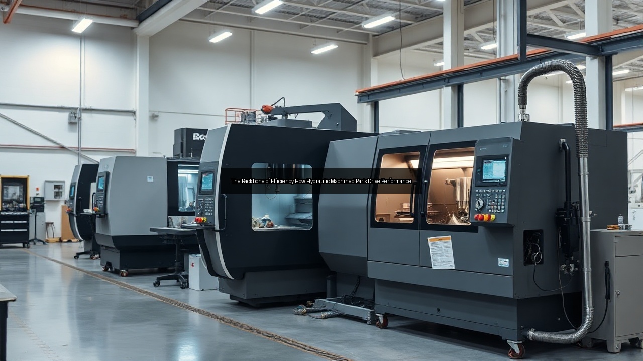cnc machining manufacturer efficiency hydraulic machined parts cnc